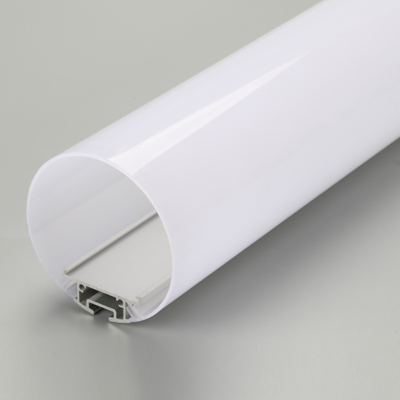 Anodiserad ytrund LED-aluminiumprofil för LED-tejpljus