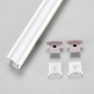 Super tunn aluminiumprofil 12mm breddyta eller infälld montering