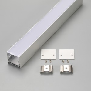Hot sell Kina tillverkare U-kanal aluminium extrudering profil för LED-tejpbelysning