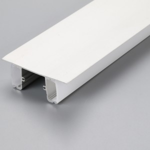 Två sidobelysning LED-profil LED-profil aluminium 2 sidobelysning för LED-tejpbelysning