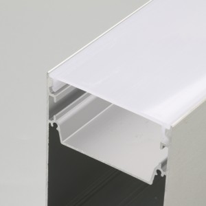 LED-ljusremshöljen i aluminium fixturkanalsspridare