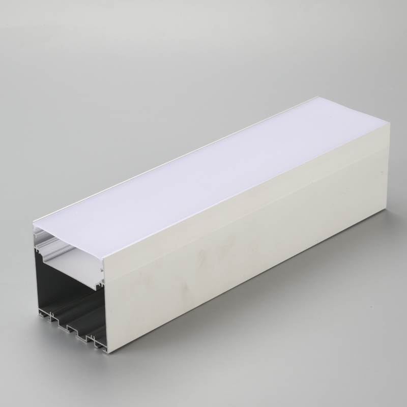 Enkel installation U-formad tjock LED-aluminiumprofil för LED-ljus