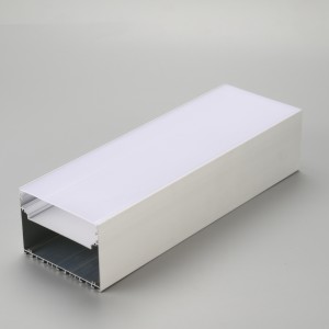 Bästsäljare 80mm PCB-bredd LED-aluminiumsprutning 6063 T5 Aluminiumkanal för LED-remsbelysning
