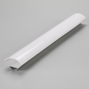 3030-profil LED-aluminium-extruderings-LED-rör, hörnsaluminium LED-strängsprutningsljus med diffusor-täckprofil