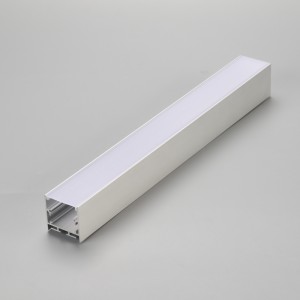 U-profil aluminium LED-ljus aluminiumhus LED-profil infälld tillverkad i Kina