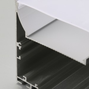 Diffuser LED-ljusstång aluminium extrudering LED-hus för LED-aluminiumlampa
