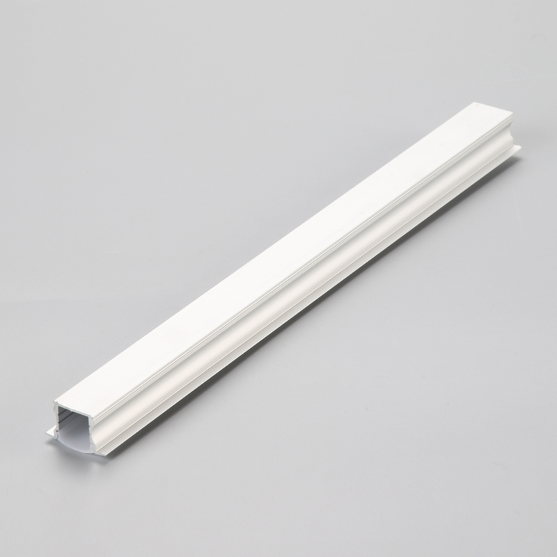 Inbyggt LED-linjärt ljushus med anodiserad aluminiumprofil och mjölkaktig PC-skydd