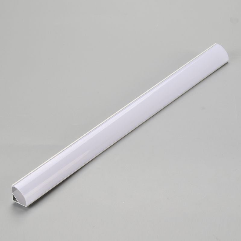 Hörnbelysning / hörn LED-profil / LED inuti skåpbelysning