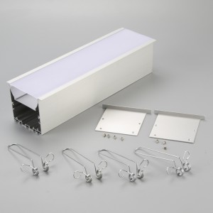 Tydlig anodiserande bred aluminiumprofil för LED-remsa