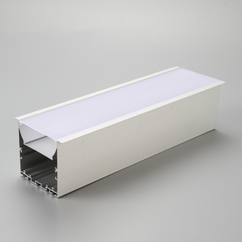 Tydlig anodiserande bred aluminiumprofil för LED-remsa