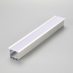 Infälld aluminiumsprutning 5050 2835 LED-rems ljusprofil