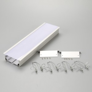 Anodiserande aluminiumprofil för LED-panelljus